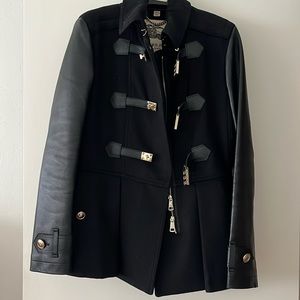 Black Burberry jacket